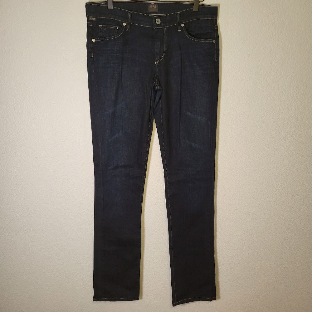Citizens of Humanity Ava Low Rise Straight Leg Denim Jeans size 30